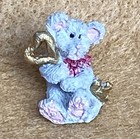 Boyds Bears Valentine Treasure Box Cupid   s Heart Box With Hugs Mcnibble New Nib