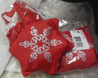 Lot Of 3 Capezio Snowflake Dancebag Ornaments That Turn Into A Nutcracker Tote