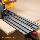 110 track Saw Guide Rail Connector Set For Dewalt Track Saws includes 2x55 guide