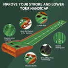 Putting Matt For Indoors  Putting Green  Golf Putting Mat With Ball Return 