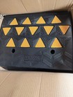 Vevor Rubber Threshold Ramp 6  Rise  High Traction  2 Pack  Black yellow