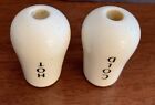 Vintage Porcelain Sink Water Faucet Knob Inerts  Cold  Hot