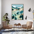 Diamond Painting Mountain And Sun Kit  Diamond Art Kits For Adults And Kids  Abs