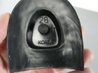 Solid Block Rubber Replacement Shoe Repair      Boot Heel  28 Oil Resistant Black