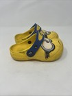 Disney Pixar Fun Lab Dispicable Me Minions Crocs Kids Yellow Sandals Slip Ons C8