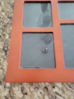 Wooden 4 Photo Frame 8 5 x 8 5  Glass Hang Or Stand Brown Pictures