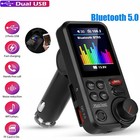 Bluetooth Car Kit Mp3 Player Fm Transmitter Wireless Radio Adapter Usb Charger