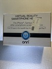 Onn Virtual Reality Smartphone Headset Blue Compatible With 6  Phone Or Less Nib