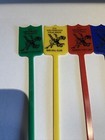Vtg San Francisco Drink Stirrers Cocktail Swizzle Sticks Lot Of 9 Free Shipping