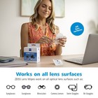  2 Pack zeiss Gentle And Thorough Cleaning Eyeglass Lens Cleaner Wipes 100 Count