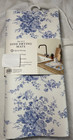 Market Finds Dish Drying Mats  2   Blue Flowers Reversible 15 X 20microfiber Nip