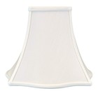   Inc  Fancy Square Bell Basic Lamp Shade  Bso-702-10wh  4 X 10 X 8 5  White