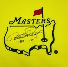Bernard Langer Signed Undated Augusta Masters Golf Pin Flag Autograph Bas K49
