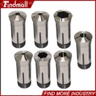 Findmall 7pc 5c Hex  Collet Set 0 0006tir 1 4  5 16  3 8  1 2  5 8  3 4  7 8 