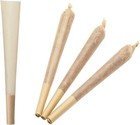 Pre Rolled Cones 1 1 4 Size Organic Rolling Papers With Tips 100 Ct - Slow Burn 