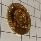 Alcoholics Anonymous 9 Year Aa Gold Medallion Chip Coin Token Sobriety Sober