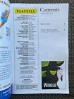 New Wicked Original Broadway Musical Playbill Wizard Of Oz Cast Sd Civic Theatre