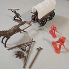 Jonny Marx Cowboy Western Toys Johnny West Lot Wagon Horse And Assorted 