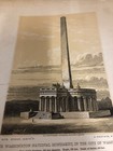 Washington Monument Certificate Of Contribution Historic Receipt Rare William