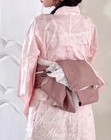 2way Yukata Japanese Summer Kimono With Obi