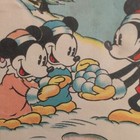 Vintage Disney Bakery Promo Card Featuring Mickey And His Nephews 1935-37