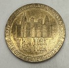 New York New York Casino Las Vegas Nevada  1 Slot Gaming Token Brass 1997