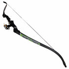 40 Lb Black   White   Camouflage Camo Archery Hunting Recurve Bow Compound 55 30
