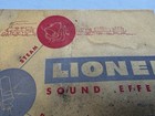 Vintage 1950s Lionel Train Sound Effects Flexi Record Steam Diesel Whistles Bell