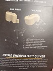 Prime Sherpalite 1 Piece Quiver Black
