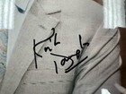 Kirk Douglas Signed 8x10 Photo Jsa Auto Custom Framed Actor