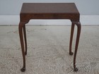 L71783  Baker Burl Walnut George Iii Occasional Accent Table