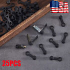 25 Pack Brake Bleeder Screw Caps Grease Zerk Fitting Cap Rubber Dust Cover Us 