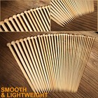 36pcs Bamboo Knitting Needles Set  Betybedy Single Pointed Knitting Needles  9