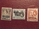 Uganda Kenya Tanganyika 1955 Giraffe Queen  Plus Two More Official Mlh Stamps Og
