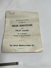 Singer Sewing Hemstitcher  121387 Vintage 1940 Original Box