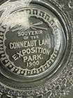 Conneaut Lake Exposition Amusement Park 1900 Souvenir Glass Dish Old Vintage