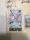 Old Singapore Stamps  109-111 Catalog Value  32 In The 1990   s Invest Here  D2010