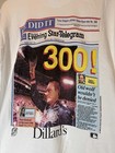 Vintage 1991 Nolan Ryan 300  Wins Screen Stars Single Stitch T-shirt Size Xl