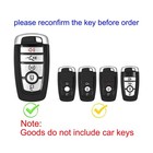 Leather Car Key Fob Cover  Soft Protection Shell For Ford Bronco Mu    Fast Ship