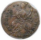 1787 Connecticut Copper  Draped Bust Left  Miller 33 16-z 15  R4  Pcgs Au50