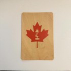 Disney Pixar Animation Studio Promotional Wood Postcard 4 Closed Canada Studio