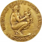 1938 Medal Society Of Medalists 17th Issue Dance Of Life By A  Sterling Calder