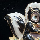 Disney Flower The Skunk From Bambi Pin  3-d Rhinestone Accents