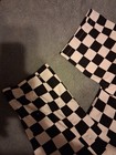 Cookmans Black And White Checkered Large Chef Pants