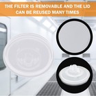 600ml 650ml Disposable Paint Cup Filter Paper For Hvlp Spray Gun Accessories
