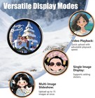 Digital Badge Diy Text Photo Video 2 Inch Hd Touchscreen Pin For Anime Fans