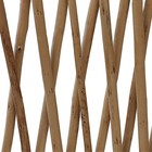 72 x32  Peeled Willow Wood Trellis Plant Support By Backyard X-scapes