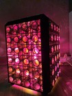 Vintage Ussr Art Deco Lamp   Soviet Retro Light   Glass Tube Design   Industrial