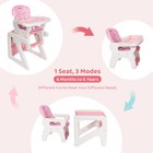 High Chair Adjust Baby Eating Chair For Babies   Toddlers Convertible Baby Seat