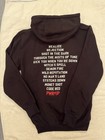 Ac dc Pwr Up Tour Black Pull over Small No Tags 